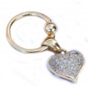 Ring met hart/diamantjes