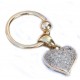 Ring met hart/diamantjes