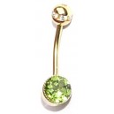 Schitterende combinatie/Peridot steen