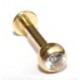 Stud + bal/witte zirkonia.