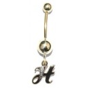 Staafje met gouden letter