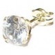  Gouden oorknop 6mm
