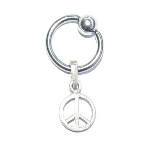 Ring + "Peace" teken