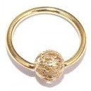 Ring met filigrainbal