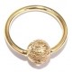 Ring met filigrainbal