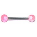Staafje + 2 roze balletjes