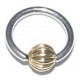 Ring + geribbelde bal