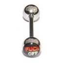 Staafje + 'FUCK OFF'