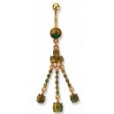 Ori&euml;ntaalse piercing/groen