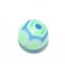 Groen/blauw balletje