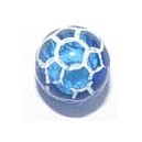 Blauw opschroefballetje
