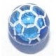 Blauw opschroefballetje