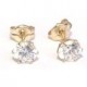 Oorknopjes/14 kt. goud 4,5 mm