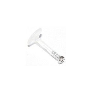 Teflon stud met steentje