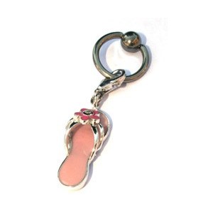 Ringetje met hanger/slipper