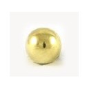 Opschroefballetje 18krt. Goud