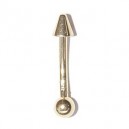 Gouden staafje met cone