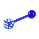 Dobbelsteen/blauw