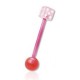Dobbelsteen/roze