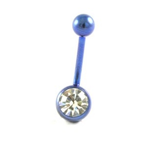 Blauw titanium