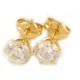 Gouden oorknoppen 4,5 mm
