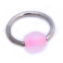 ringetje met roze steentje