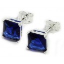 oorbellen saffier blauw