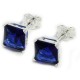 oorbellen saffier blauw