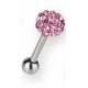 Tragus/roze bolletje