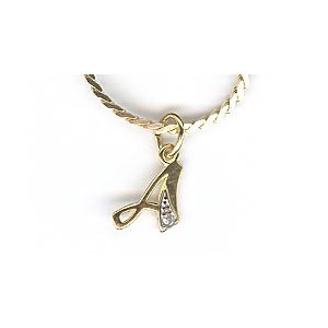 Sierletter/Diamantjes