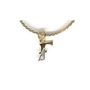 Sierletter/Diamantjes