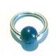Ring + blauw balletje