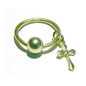 Ring + kruisje