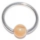 Ring + oranje balletje