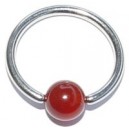 Ring + rood balletje