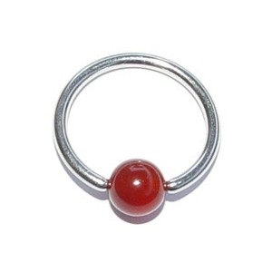 Ring + rood balletje